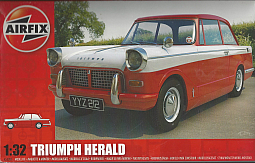 Slotcars66 Triumph Herald 1/32nd scale Airfix plastic construction kit 